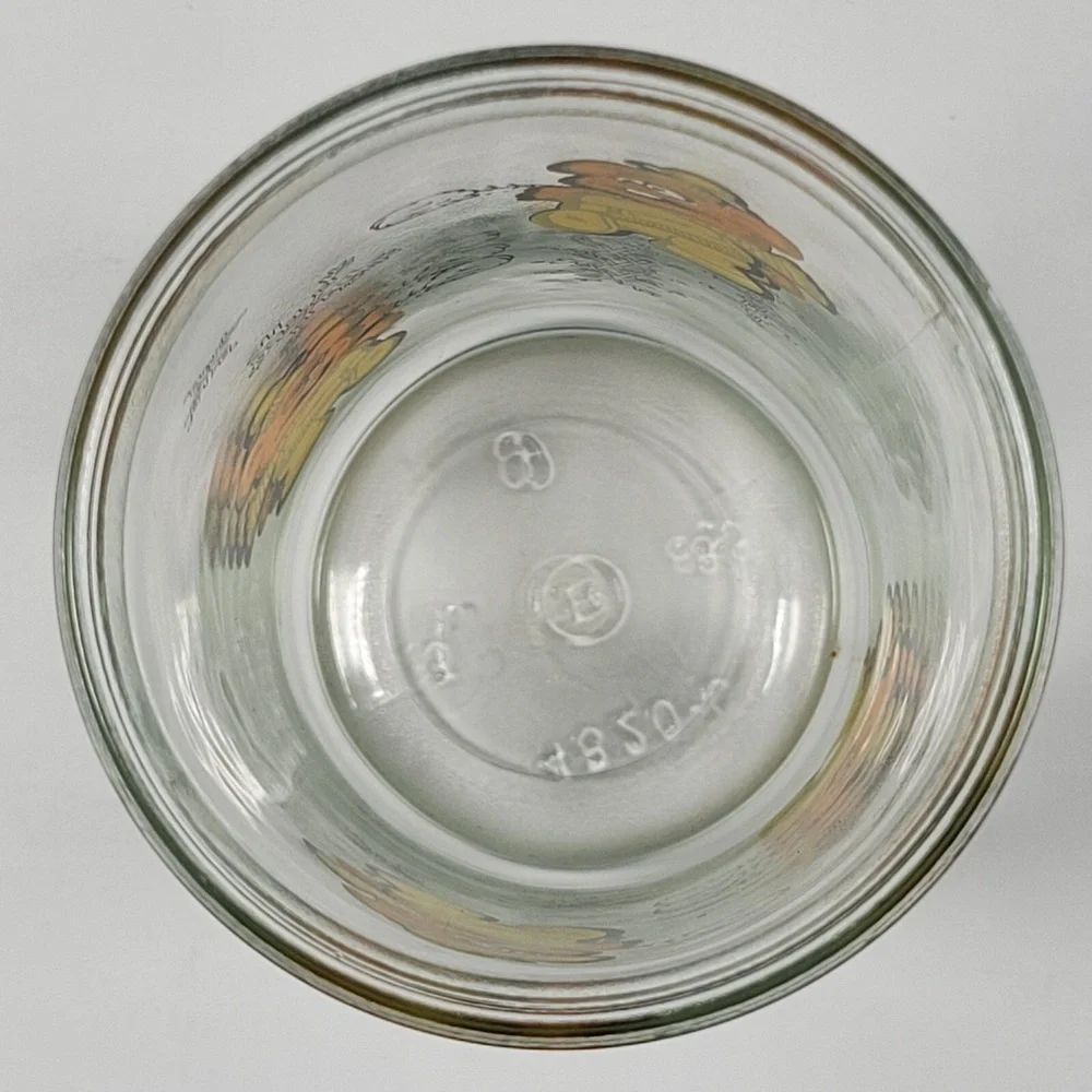 VTG Muppet Babies Fozzie Bear Glass Cup Jim Henson‎ Associates Muppets 1989 - Picture 6 of 7